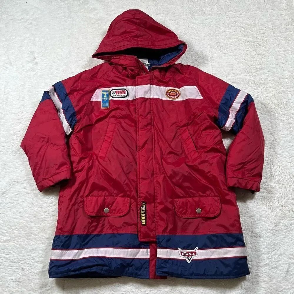 Disney Cars Boys Piston Cup Zip Up Jacket Coat